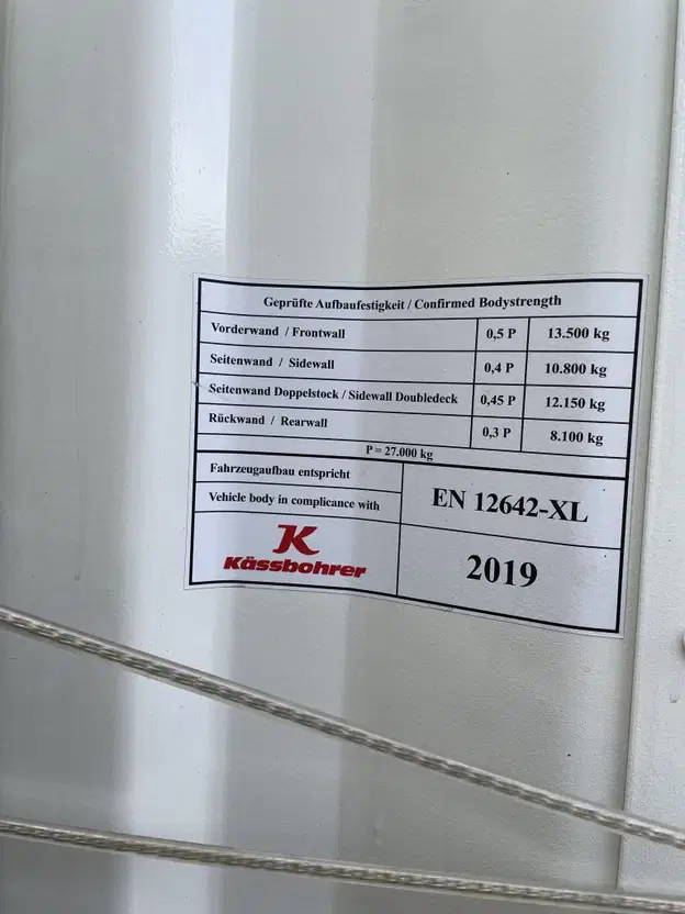 Kassborder Taut Line. Dekra XL Certificate Deutsland - Image 13